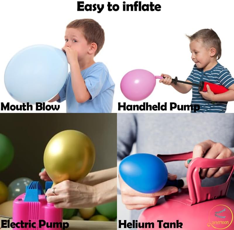 AFTERLOON® Biodegradable Balloons 24 pcs Baby Pink 10 Inch Heart Shaped, Thickened Extra Strong Natural Latex Helium Float, Proposal Marriage Love Baby Shower Gender Reveal Wedding Bridal