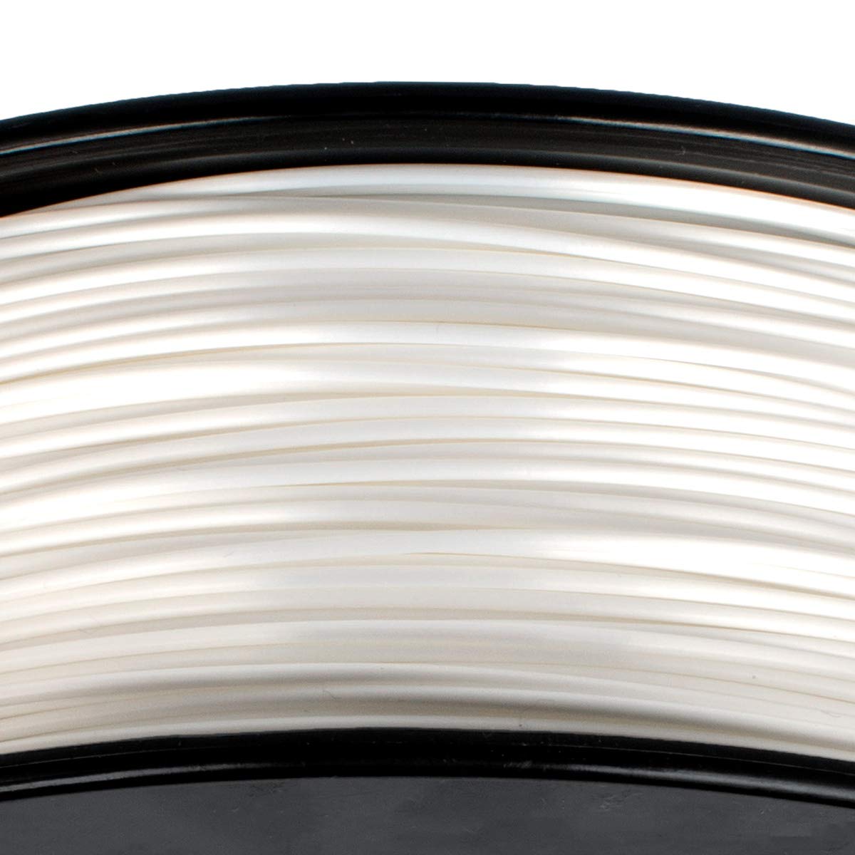 Geeetech Silk PLA Filament 1.75mm for 3D Printer, Metal-Like Shiny Consumable 1kg (2.2lbs) 1 Spool, Dimensional Accuracy +/- 0.03 mm,Metallic White