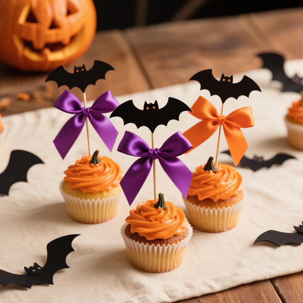 Orange Ribbon 5/8" Wide x 100 Yards, Orange Ribbon for Gift Wrapping, Halloween, Christmas, Wedding, Thanksgiving, Easter