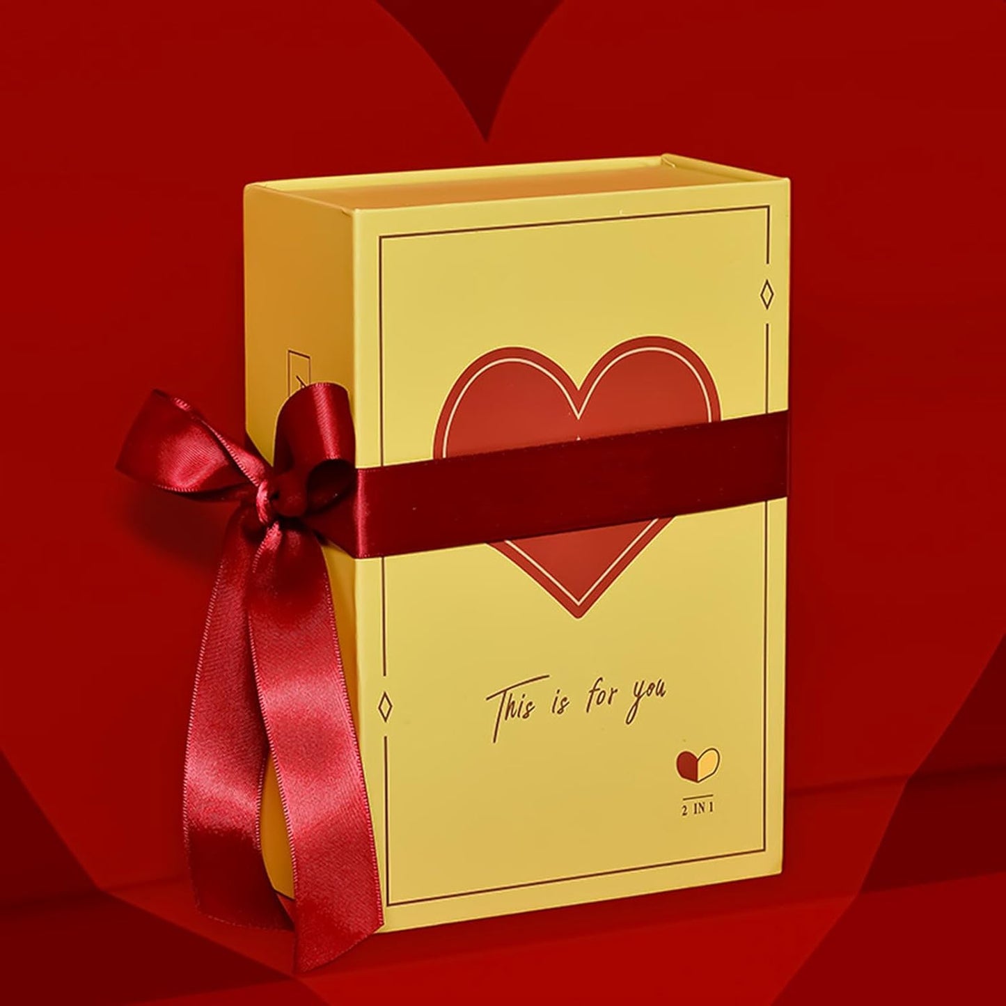 5/8" x 50 Yards Burgundy Satin Ribbon Single Faced Fabric Ribbons for Gift Wrapping, Crafting, Bows Making, Sewing, Wedding, Home Decor