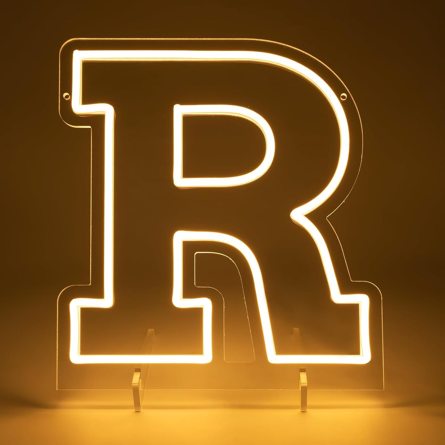 Light Up Letters R, Led Marquee Letter Lights Neon Sign, 13.9" Height Decorative Lighted Alphabet Number, Battery/USB Powered Led Letters Lights for Wedding, Birthday, Party, Christmas or Home Decor