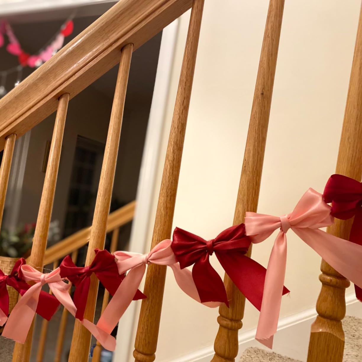 Rose Pink Satin Ribbon Double Faced Satin 1/2 inch x 55 Yards Polyester Ribbon for Gift Wrapping Crafts Wedding Decoration Bows Ornaments Party Bouquet Floral Arrangement