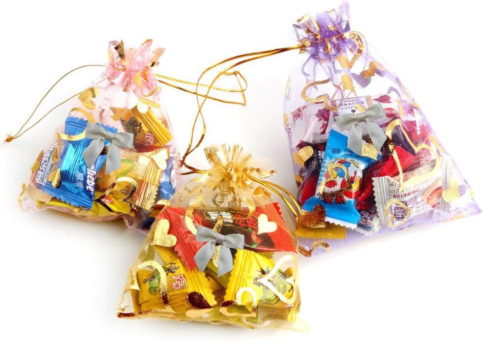 2.5" Hgzgch Cream Satin Ribbon Bow for Gift Wrapping, Premade Bows for Crafts, Cake, Party Favors, Handmade Bows with Double-Sided Tape, Self Adhesive Gift Bows for Presents, Treats, Christmas - 50pcs