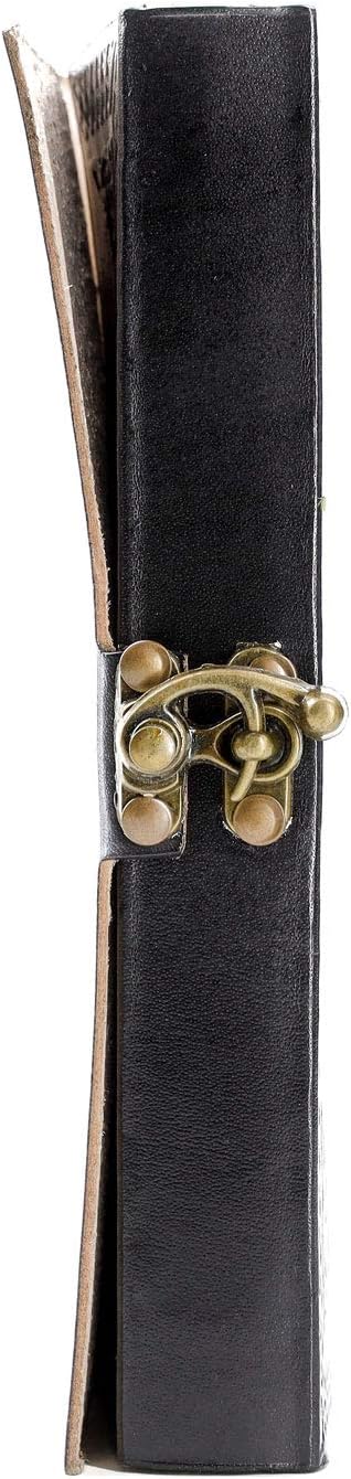 Handmade Leather Double Dragon Journal | Writing Notebook Diary | Bound Daily Notepad for Men & Women Unlined Paper Medium, Writing pad for Artist, Sketch