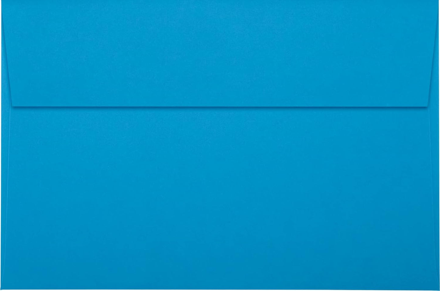 LUXPaper A9 Invitation Envelopes | Peel & Press | 5 3/4" x 8 3/4" | Pool Blue | 80lb. Text | 50 Qty