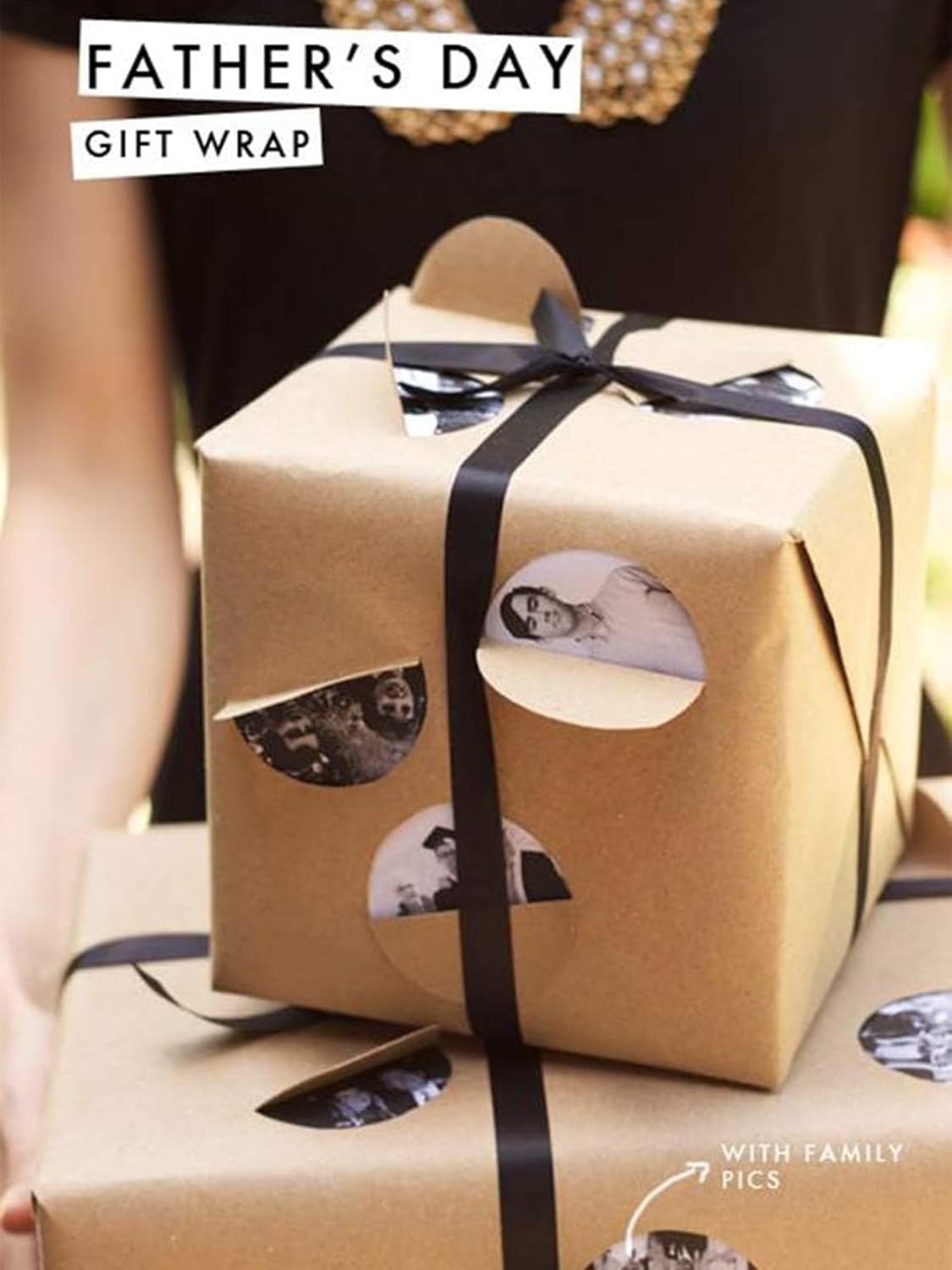 3/8 Inch Black Satin Ribbon 230 Yards Bulk Fabric Ribbons for Gift Wrapping, Scrapbooking, Crafts and DIY Projects, Wedding, Event Decor