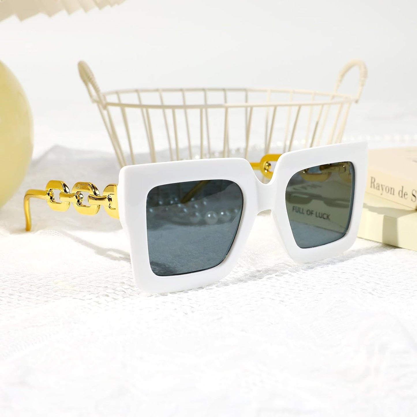 YOGFIT Heart Sunglasses for Women Fashion Classic Love Eye Protection Sunglasses Vintage Cute Heart Sunglasses