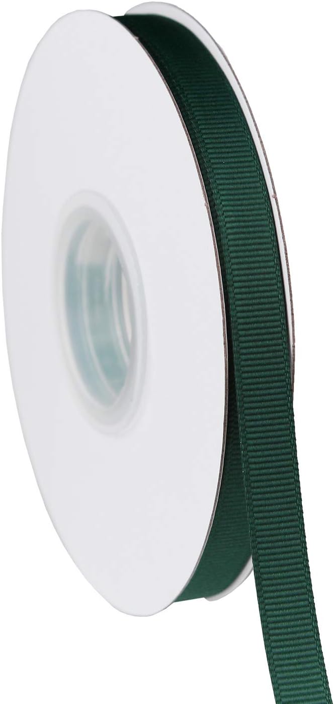 ITIsparkle 3/8" Inch Grosgrain Ribbon 50 Yards-Roll Set for Gift Wrapping Scrap Books Party Favor Hair Braids Baby Shower Decoration Cake Decoration Floral Arrangement Craft Supplies, Teal Ribbon