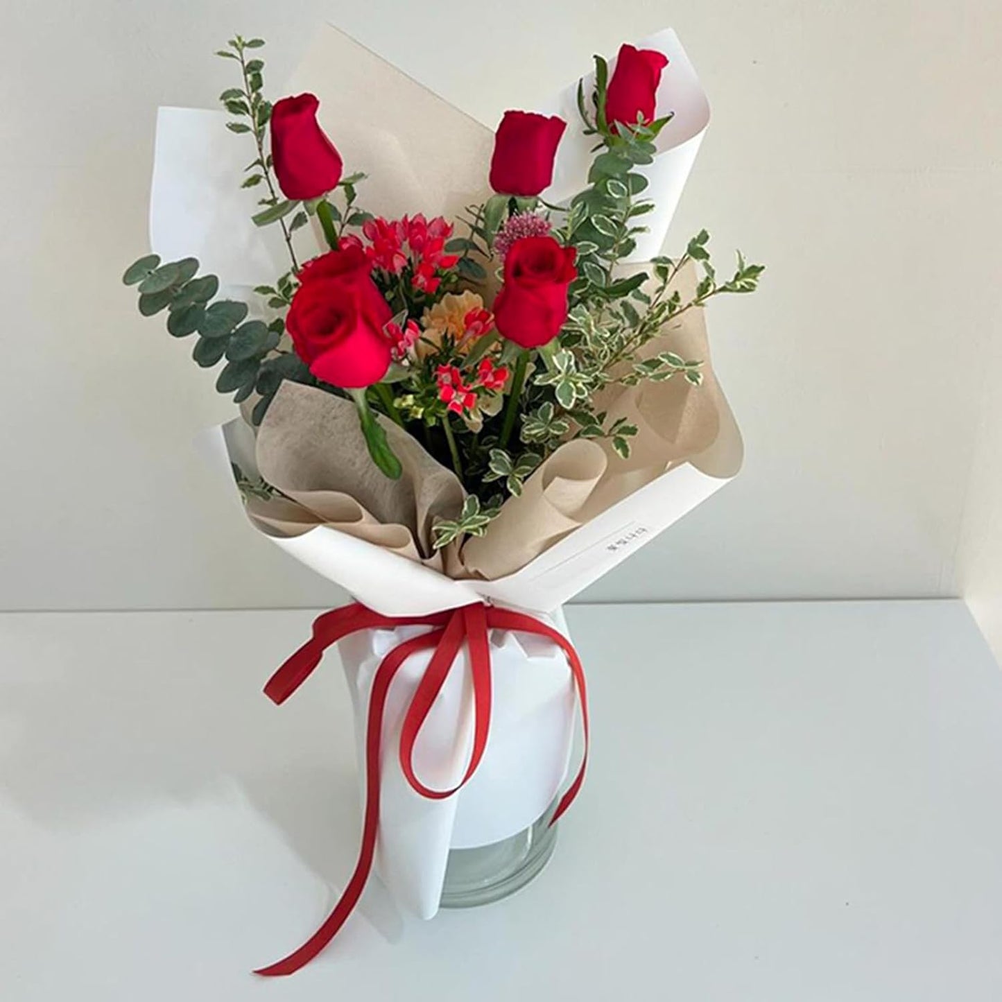 3/8" x 230 Yards Red Satin Ribbon Single Faced Bulk Fabric Ribbons for Gift Wrapping, Crafting, Scrapbooking, Bows and Card Making