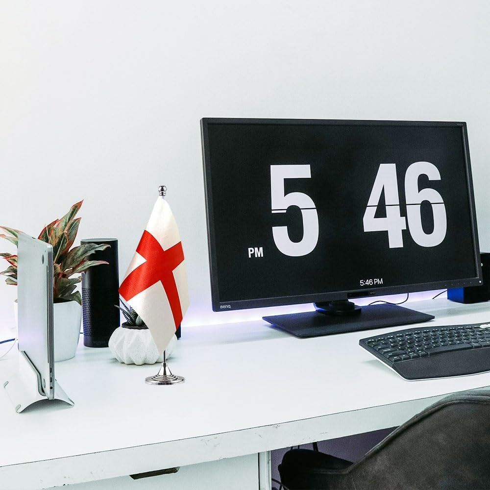 England Flag English Flags, Small Mini English Desk Flag, Used for Table Office Classroom Home Patriotic Events Decorations