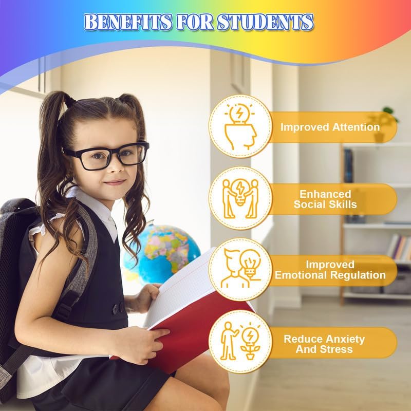 Dandat 10 Pcs Small Mirrors for Kids 6 x 6 Inch Square Shatter Proof Reflector Toddler Glass Plastic Reflector for Classroom DIY Craft Preschool Facial Expression (Classic Colors)