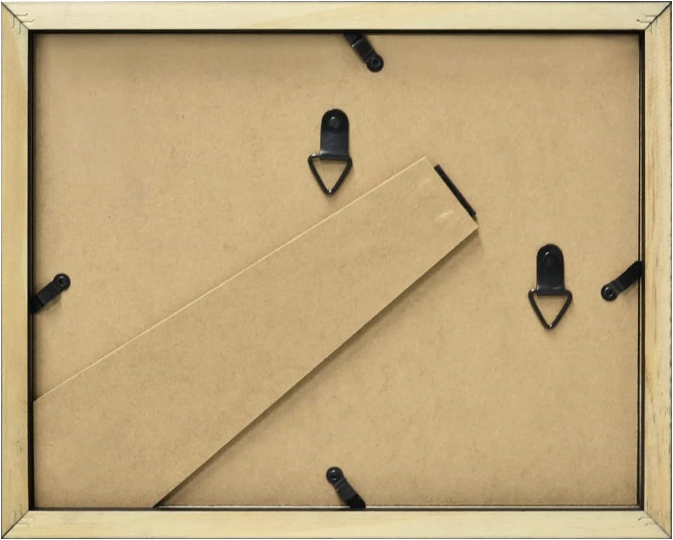 Golden State Art, 8.5x11 Photo Frame with Mat for 4 2x6 Photo Booth Pictures, Includes Real Glass & Easel Back Display, Make A Good Gifts, Black, 10 Pack