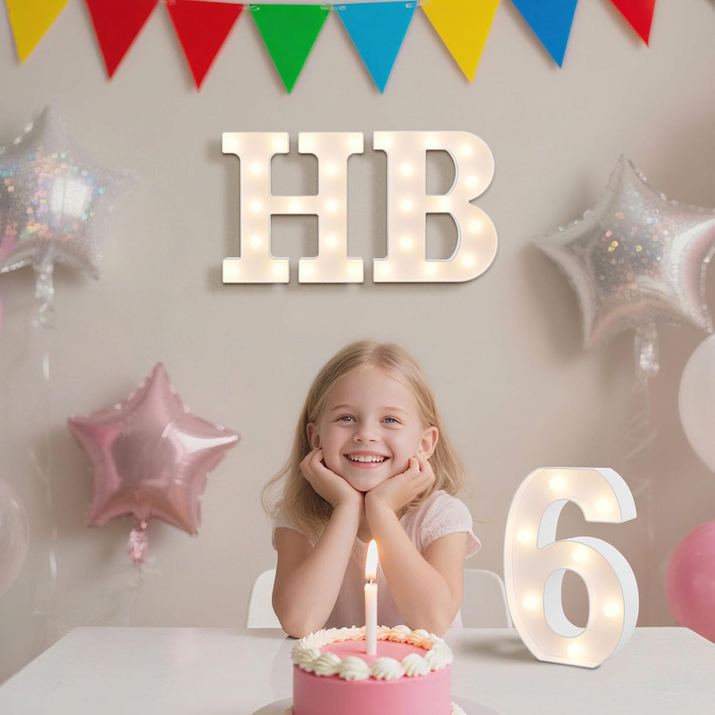 LED Marquee Light Up Numbers Sign - Lighted Birthday Numbers Sign for Birthday Party Decoration, Bar Wall, Home, Table Room, Wedding and Christmas Decorations, Number 9