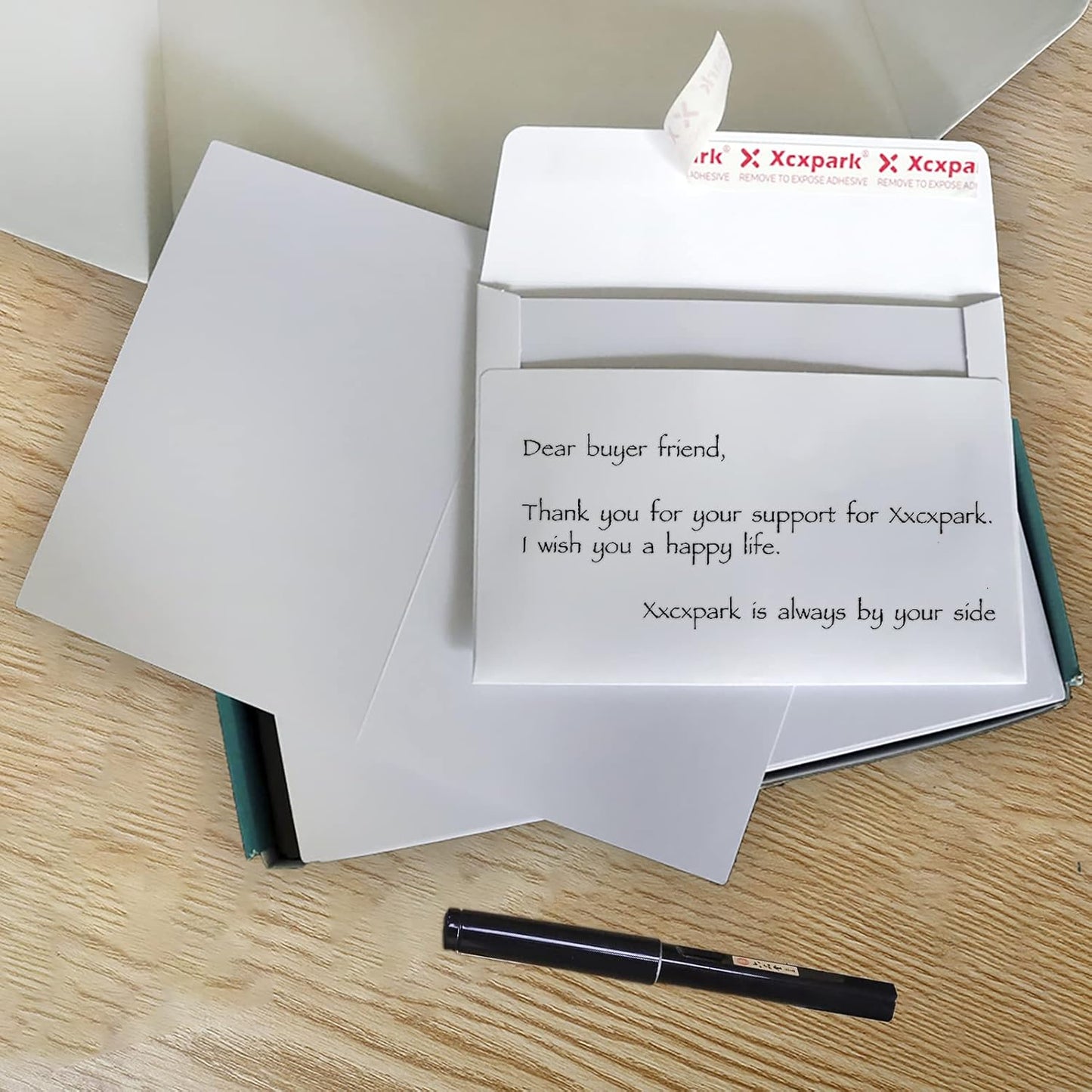 Blank White Cards,100 Qty 5.25 x 7.25 inches Printable A7 Envelopes & 100 Qty Folded Cards, DIY Greeting Cards for Invitations, Birthday, Photos, Documents, Wedding