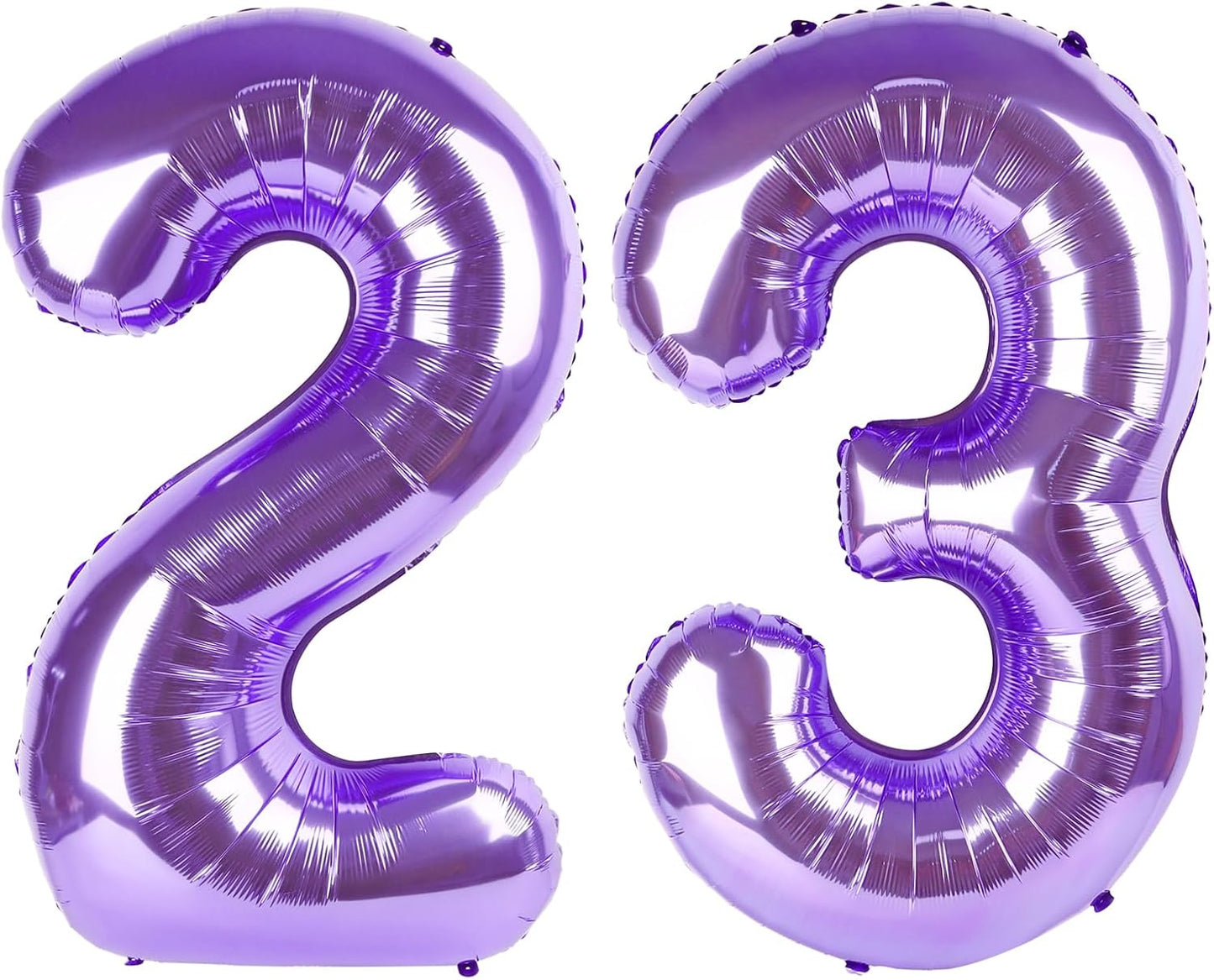 Purple Number 23 Balloon 40 Inch Birthday Decorations, Number 23 Balloon Birthday Party Decorations, Anniversary Decorations Graduations Party Supplies