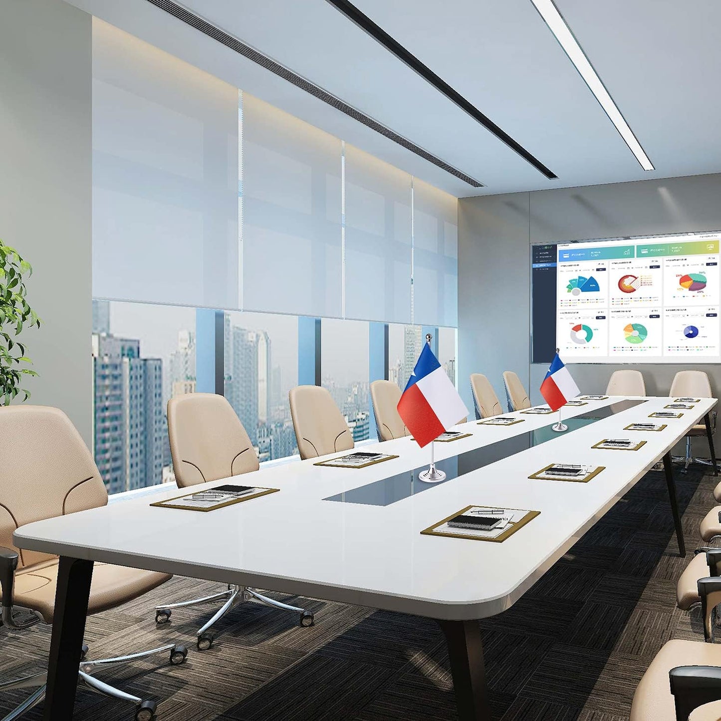 ZXvZYT 2 Pack American US Texas flag USA Texas State table flag,Small Mini United States Desk Flags With Stand Base,for U.S. States Party Events Celebration Decorations Supplies