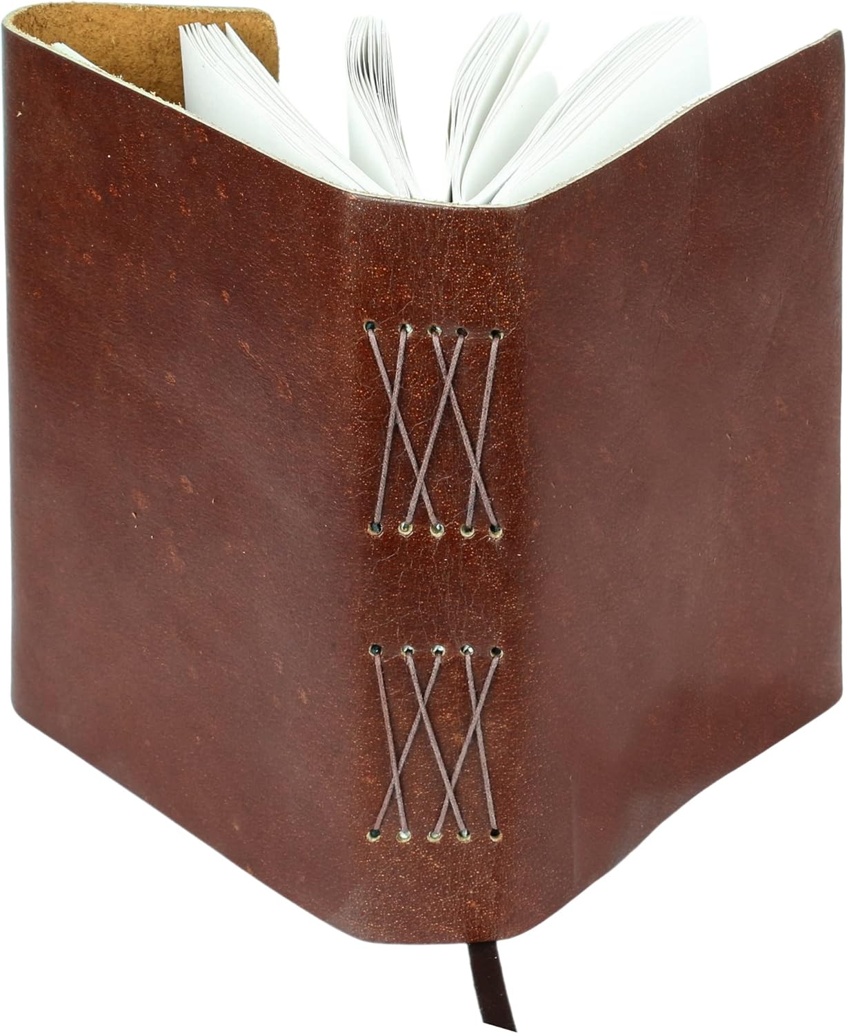 Handmade Leather Journal | Writing Diary | Bound Daily Notepad For Men & Women Unlined Paper Medium, writing pad gift for artist, sketch