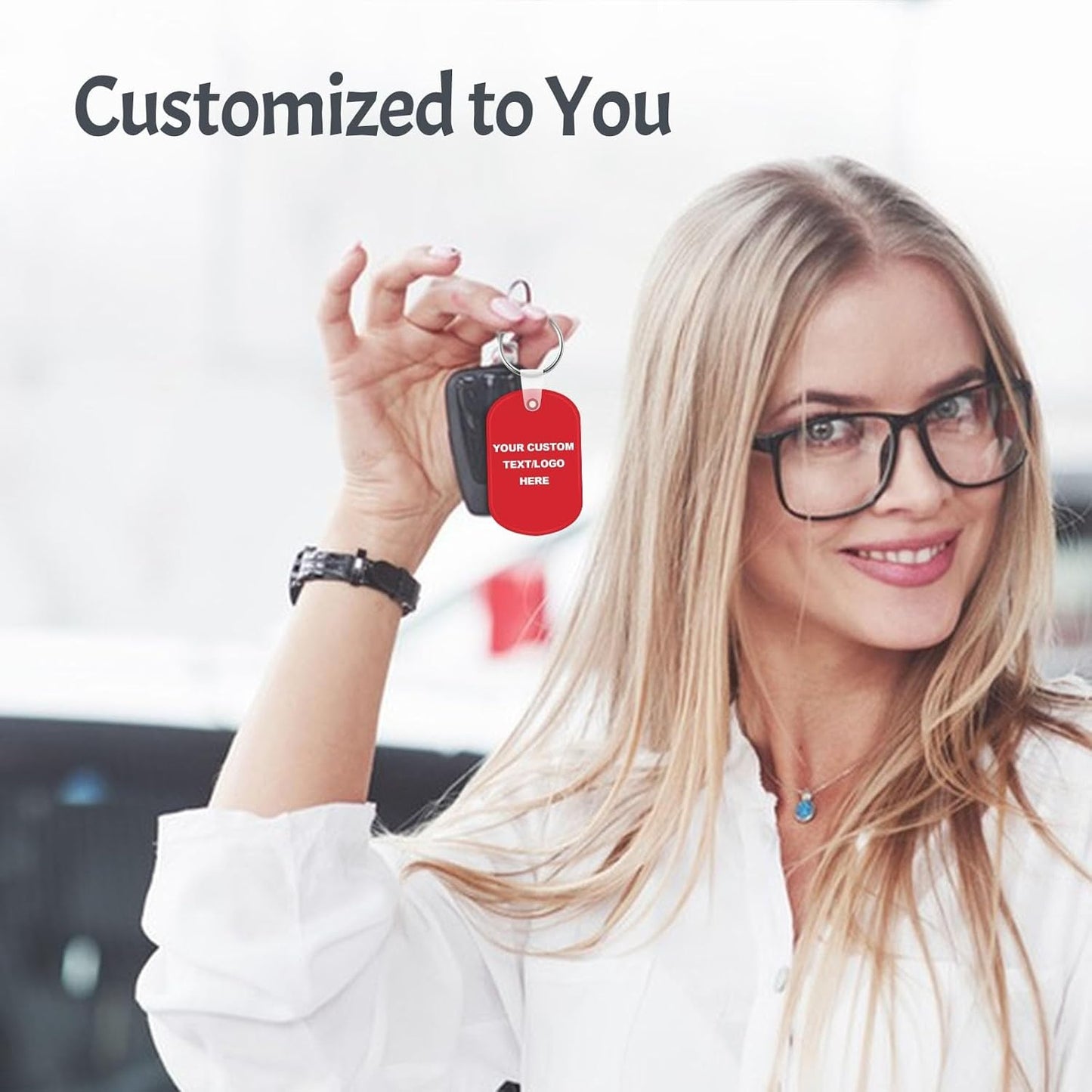 Custom Oval Soft Keychains 700 Pack, Personalized Logo, Text Bulk - Perfect for Tradeshows, Party Favors, Campaign Gifts - Customizable Key Tags