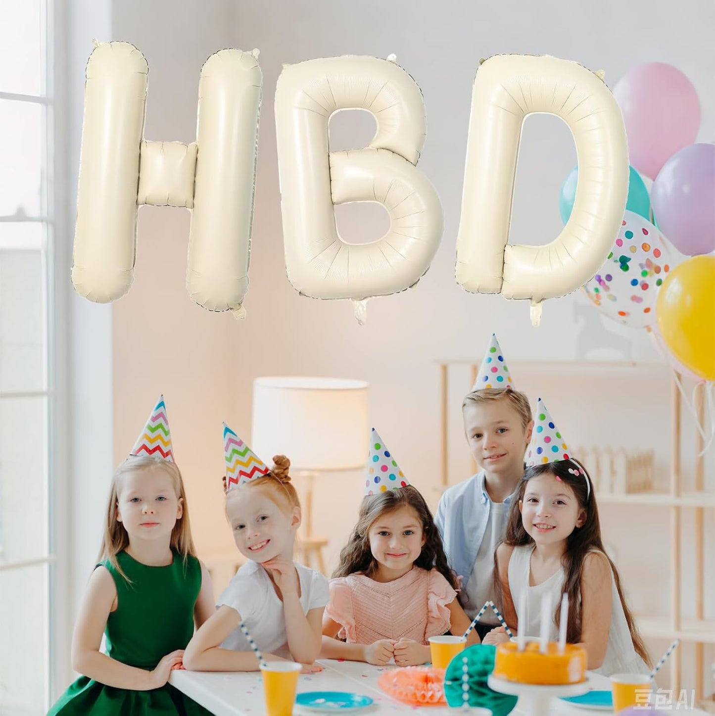 40 Inch Letter Balloons F, Big Custom A-Z Alphabet Foil Name Balloon Cream White, Self Inflating Beige Customize Helium Balloon Letters F for Women Girls Birthday Bride Baby Shower Party Decorations