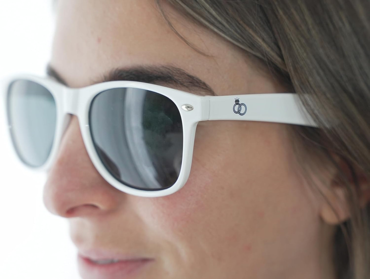 Bachelorette Party Sunglasses - Set of 1 Bride & 7 Team Bride Sun Glasses Pack of 8 Bridesmaid Favor Supplies Bridal Wedding