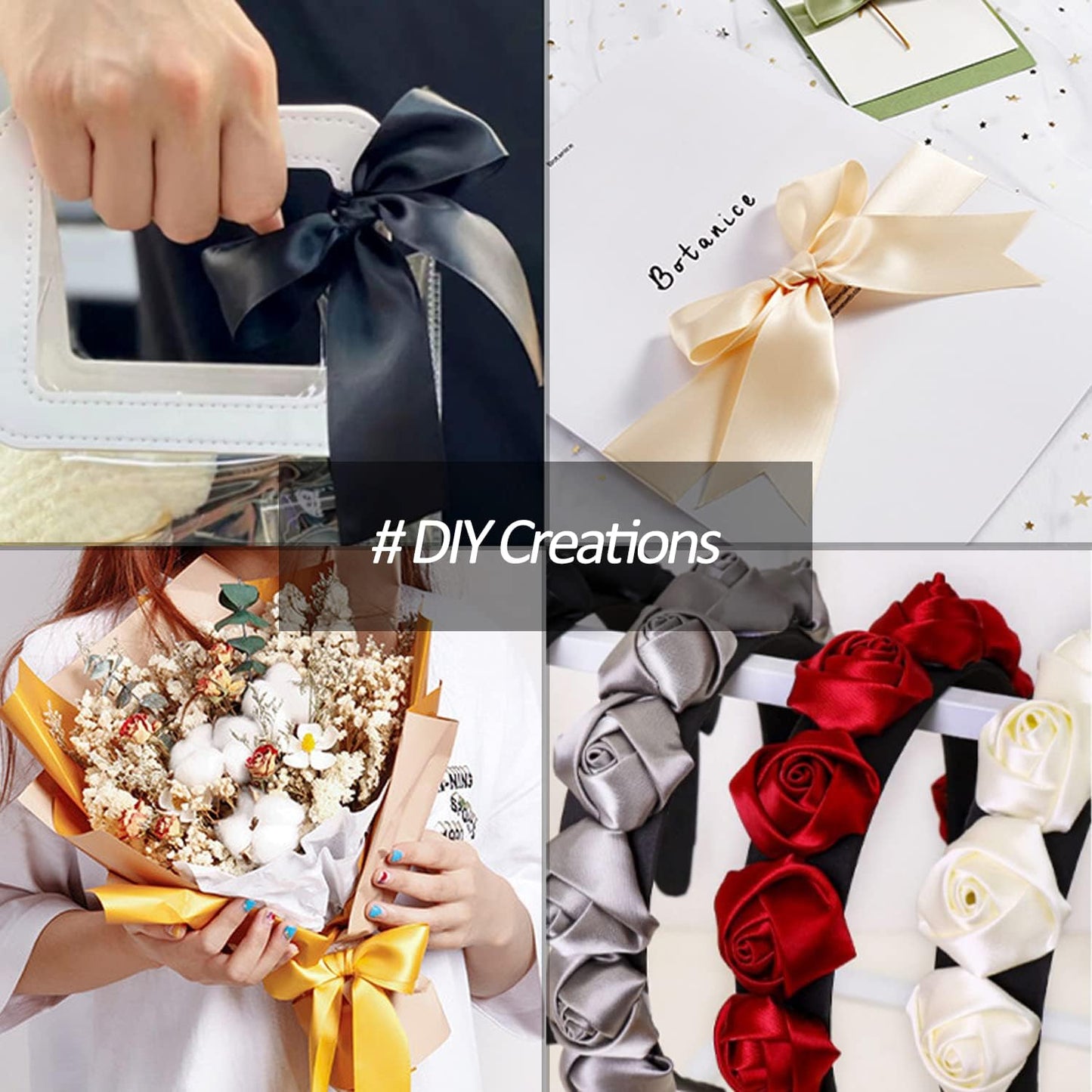 1-1/2 inches Wide x 100 Yards Single Faced Pink Satin Ribbon, Azalea Ribbon Use for Bows Bouquet, Gift Wrapping, Wedding Decoration, Floral Arrangement (Pink)