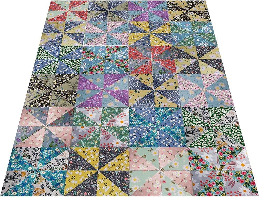 8" x 8" 25 PCS 100% Cotton Fabric Bundles for Quilting Sewing DIY & Quilt Beginners, Quilting Fabric Squares