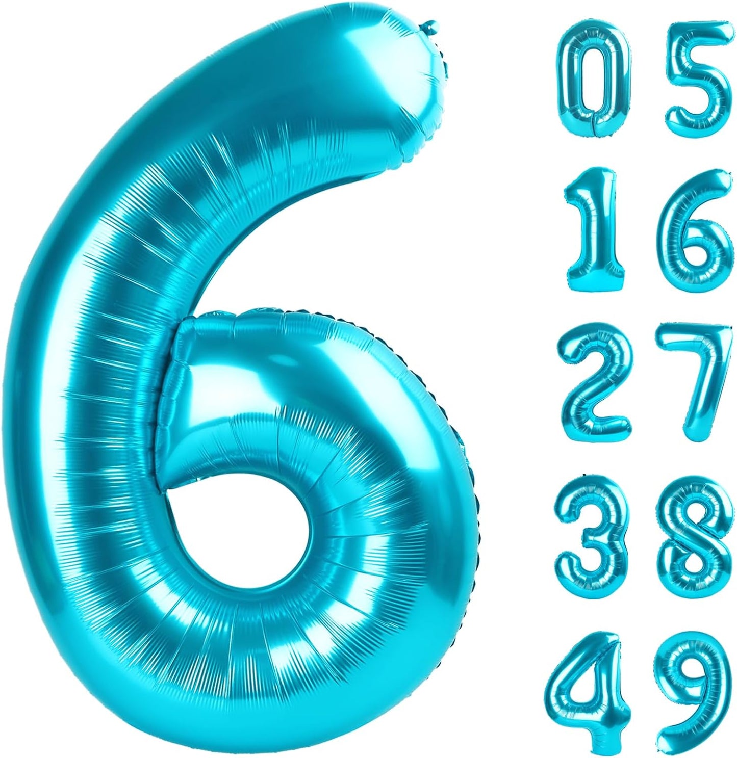 2026 number balloon baby blue