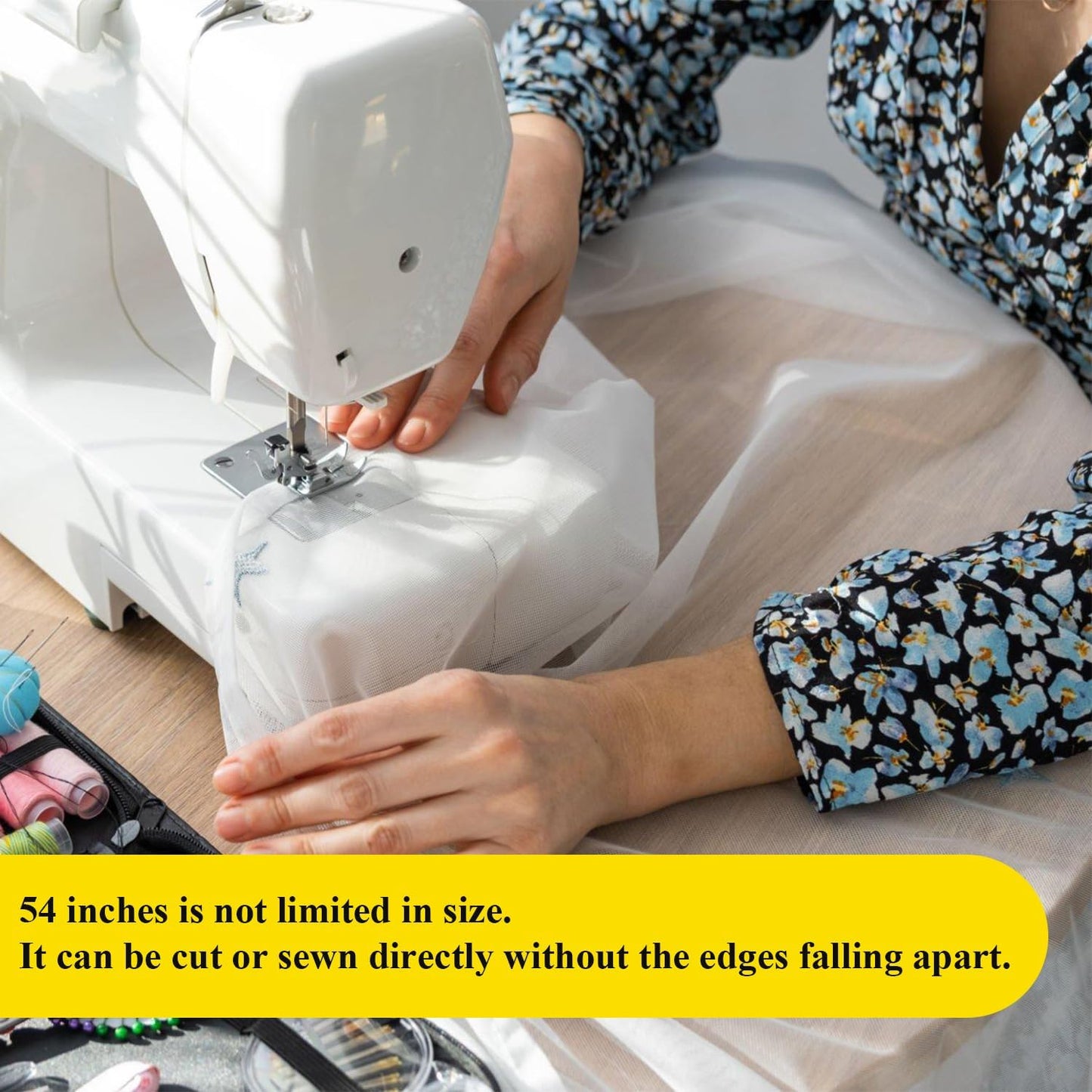 54" by 20 Yards Tulle Fabric Rolls Lavender Ribbon Tutu Spool Bolt for DIY Wedding Decoration Baby Shower Tutu Skirt Gift Wrapping Large Matte Tulle, Roll Packaging (Lavender)