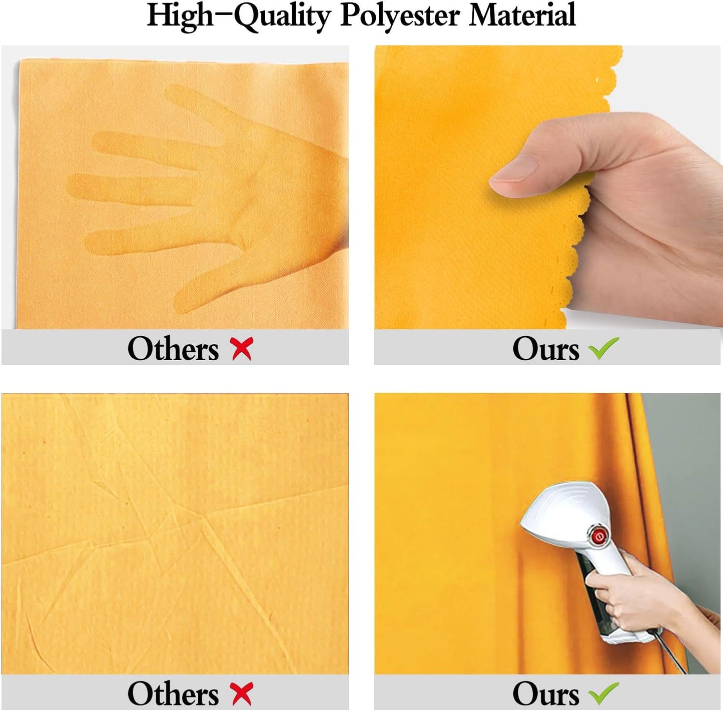 10x10FT Yellow Screen Backdrop Solid Color Screen Photo Backdrop Video Curtain Party Decor Photography Studio Props