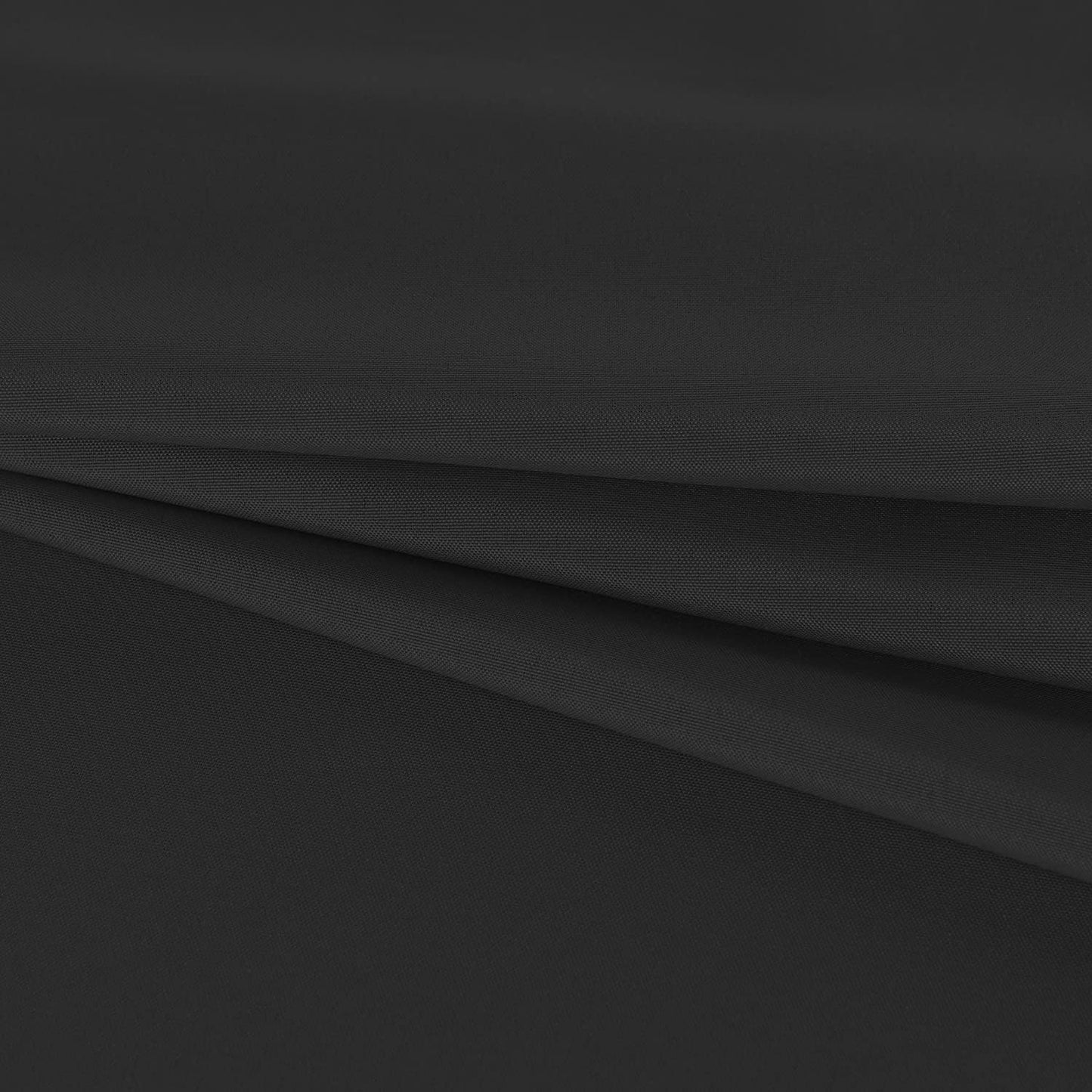 Fitable Rectangle Tablecloth Stain and Wrinkle Resistant Washable Polyester Table Cloth for Buffet Parties and Camping (60x102 inch, Black)