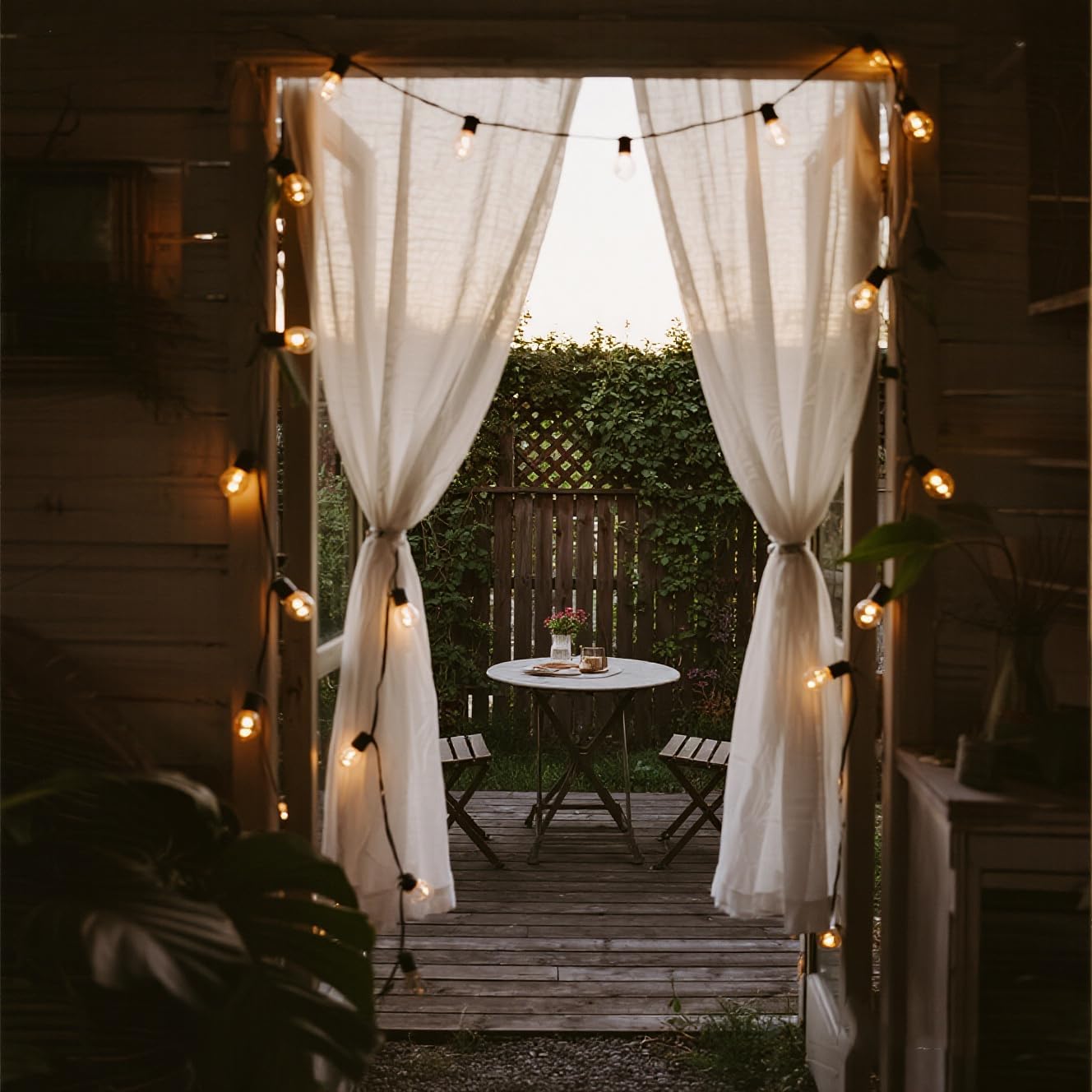 RTTY Outdoor String Lights 100ft, G40 Led Patio Globe Lights with 52pcs Bulbs,Shatterproof Waterproof Connectable Outside Hanging for Porch Cafe Bistro Backyard Gazebo Balcony Deck Party