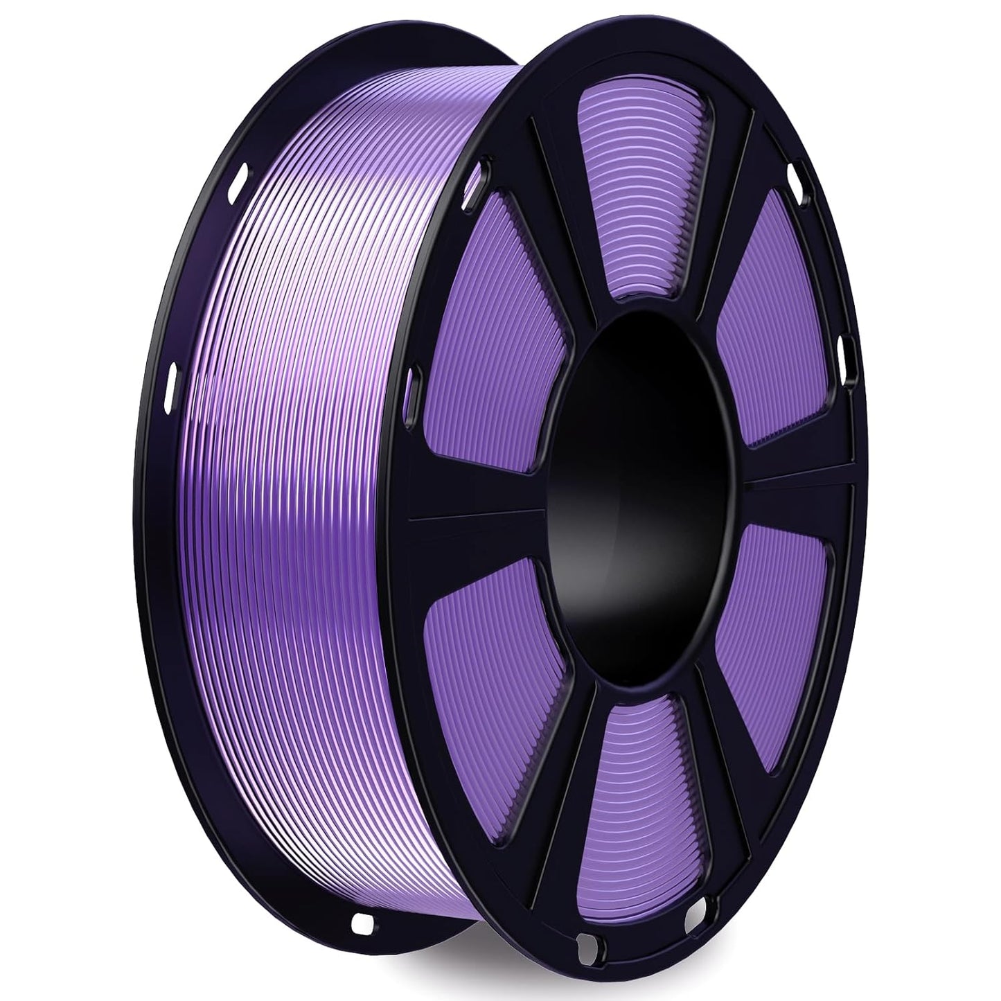 GIANTARM 3D Printer Filament, Silk Purple Pla Filament, 1Kg(2.2lbs) Spool, 1.75mm Dimension Accuracy +/- 0.03mm, 3D Printing Filament