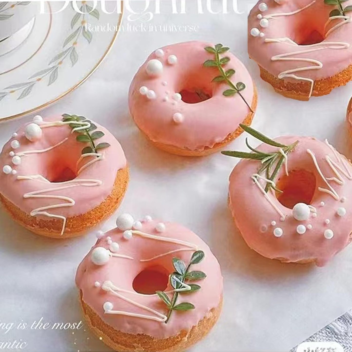 Sentovac 4mm White Pearl Sprinkles Edible Cake Decorating Sugar Candy Cookie Cake Cupcake Topper Ice Cream Baking Decorations Halloween Christmas Valentines Wedding Supplies