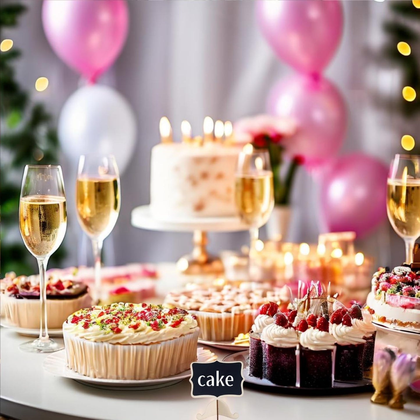 20 Pack Wood Mini Chalkboards Signs, Food Labels Place Cards Small Blackboard for Party Buffet Table Sign Chalkboard Wedding Bakery with 12 Makers and Blackboard Stickers