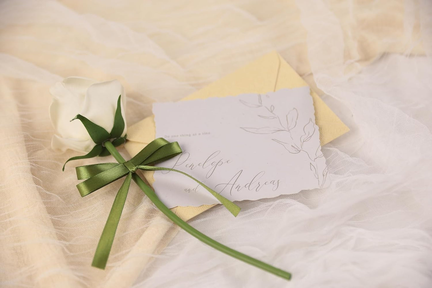 Olive Green Satin Ribbon 3/8 inch X Continuous 100 Yards, Single Face Polyester Ribbon Perfect for Gift Wrapping, Flower Bouquet, Wedding Decor, Crafts, Bow Making, Sewing and More