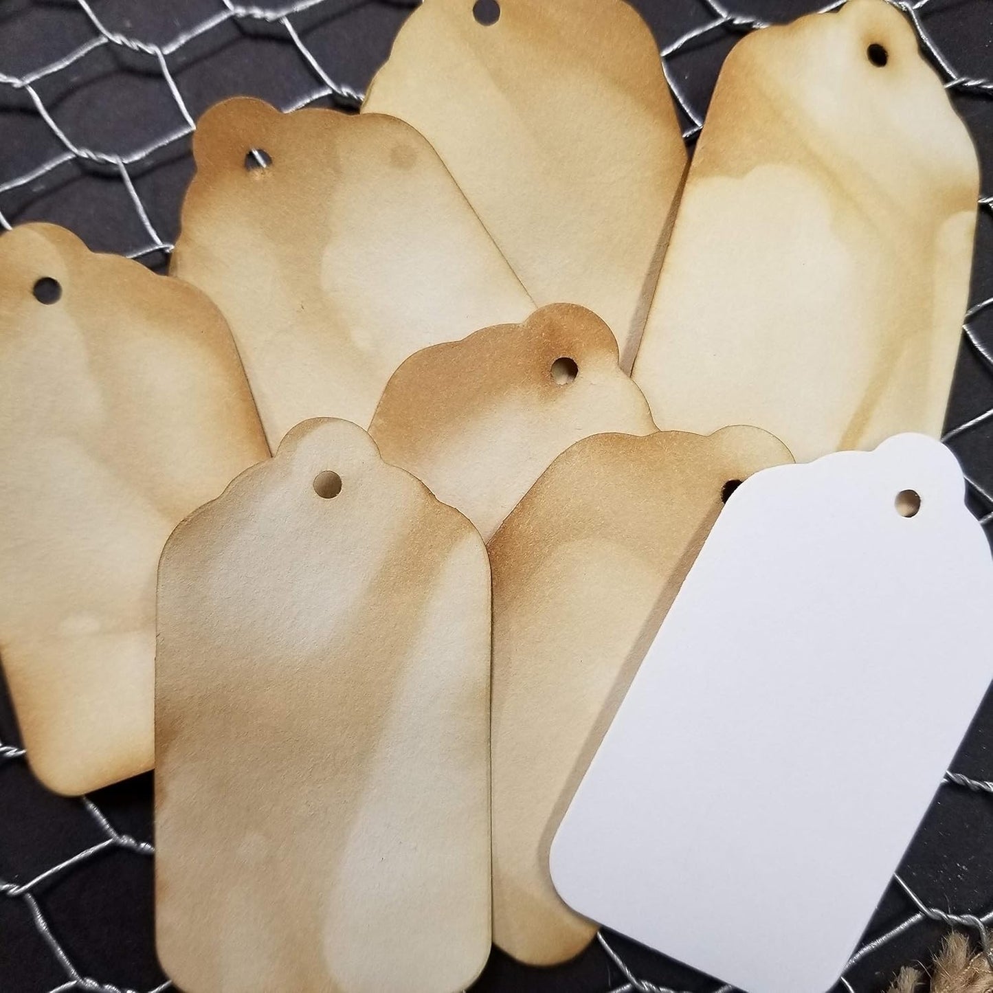 Take a Shot We Tied The Knot Personalized CardStock Favor Tag Sets of 25 Tags (My Medium tag) 1 3/8" x 2 1/2"