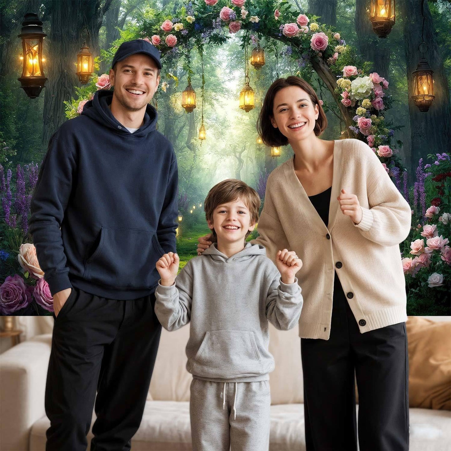 20x10ft Purple Flower Wedding Photography Backdrop Lavender Floral Wedding Bridal Photography Backdrop Anniversary Birthday Baby Shower Girl Party Banner Photo Booth Props Background Wall Decor