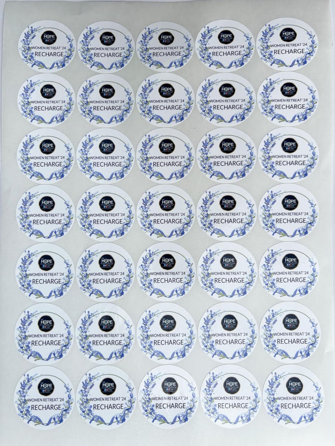 Premium Custom Stickers Labels - Personalized Stickers for Businesses Logo and Name. Birthday Pets and Label Product Boxes Wedding Favors Waterproof Labels (Wreath 2, 3.5 inch)