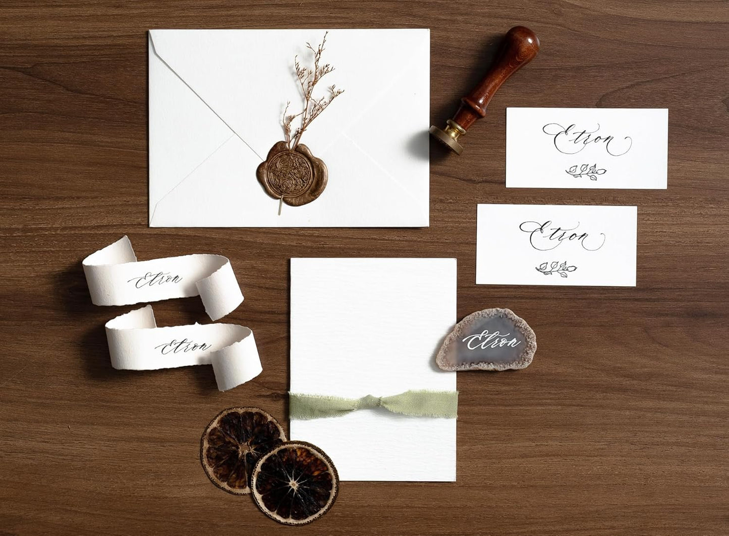 Sage Green Ribbon 5/8" x 21 Yards with Frayed Fringe Fabric Cotton Ribbons for Gift Wrapping Wedding Invitations Flower Bouquet Baby Shower