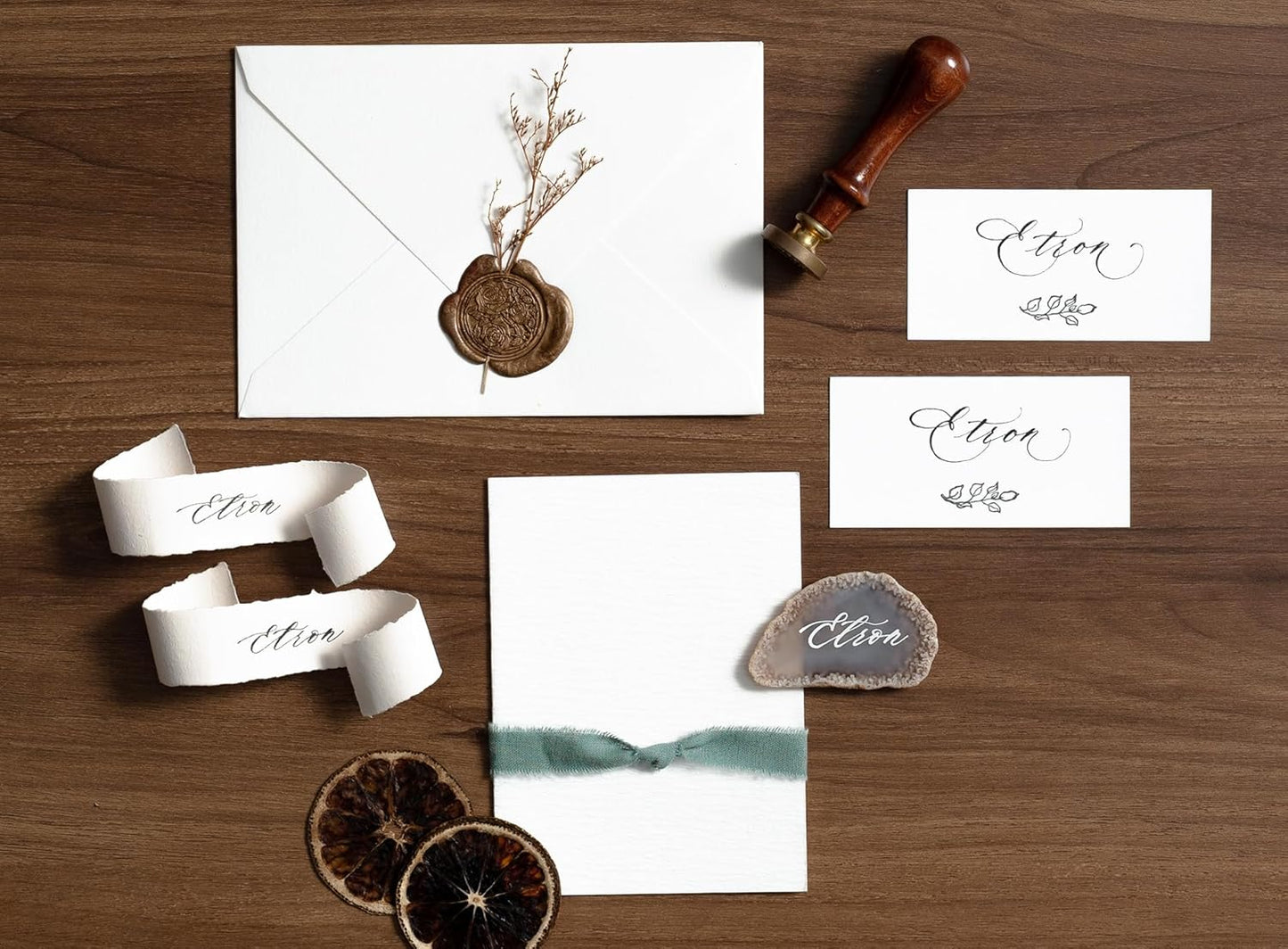 Christmas Ribbon Set 5/8" x 21 Yards with Frayed Fringe Fabric Cotton Ribbons for Gift Wrapping Wedding Invitations Flower Bouquet Baby Shower