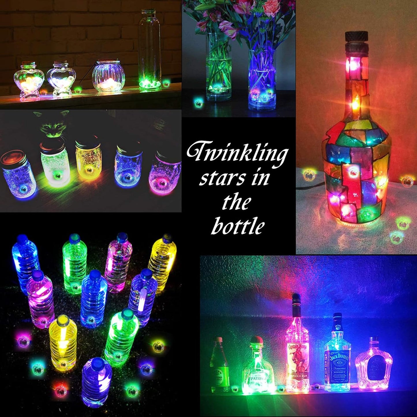 100psc LED Green Balloon Lights, Round LED Mini Lights for Paper Lantern Balloon Birthday Party Event Indoor Outdoor Wedding Decoration Halloween Christmas Supplies