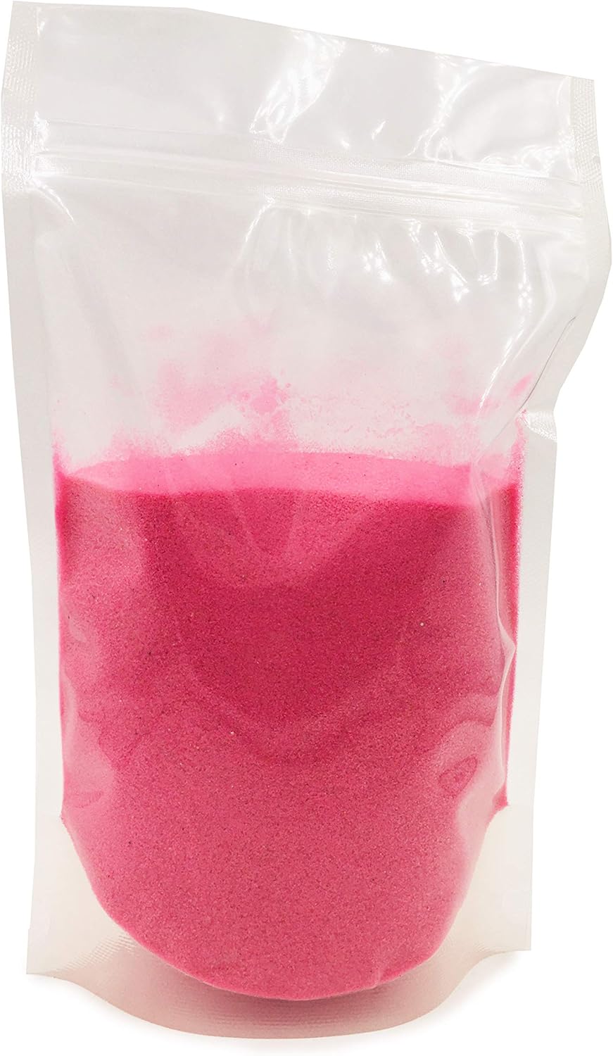 Pink Sand - Fine Colored Sand for Ritual Use, Zen Gardens, Incense Burners, Smudging Bowls, Unity Ceremonies, Mandalas, Spiritual Practices, Arts & Crafts by Alternative Imagination (1 Pound)