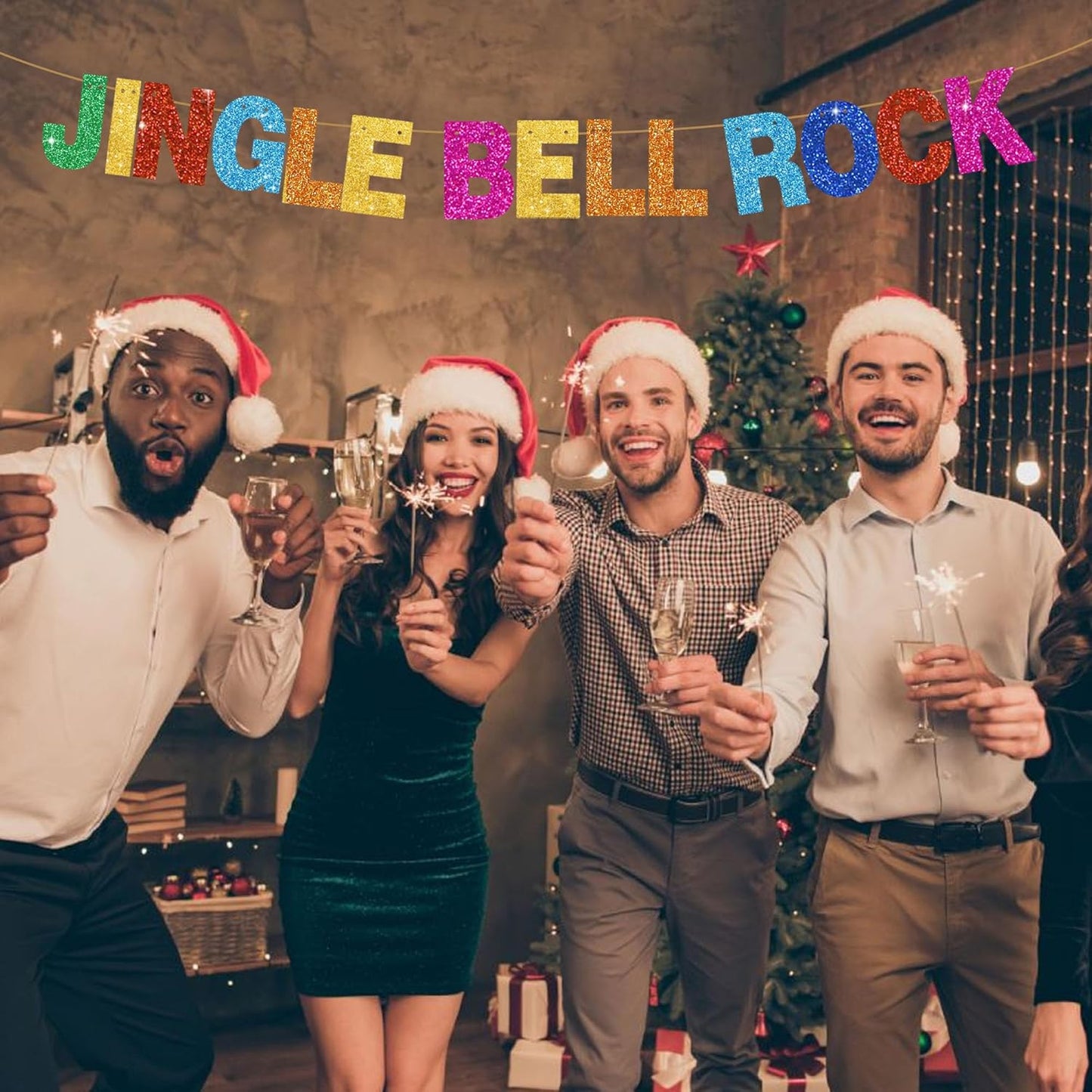 BEISHIDA 116 PCS A-Z Glitter Colorful DIY Letter Banner Kit Make Your Own Banner,Including 111 Letters and Numbers 3 Rope and 2 Threading Device,Customized for Birthday Graduation Wedding Party Decor