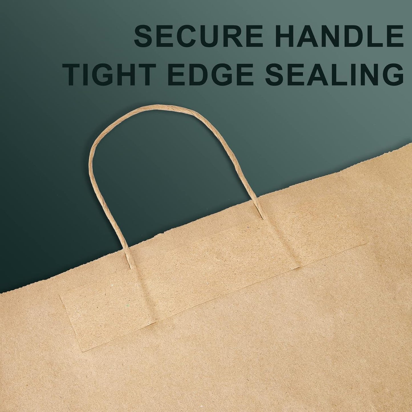 METRONIC Kraft Paper Gift Bags with Handles 16x6x12 Inch 6000 Pack | Christmas, Birthday Party Favors, Retail Shopping, Small Business Bulk | Brown Gift Wrap Bag