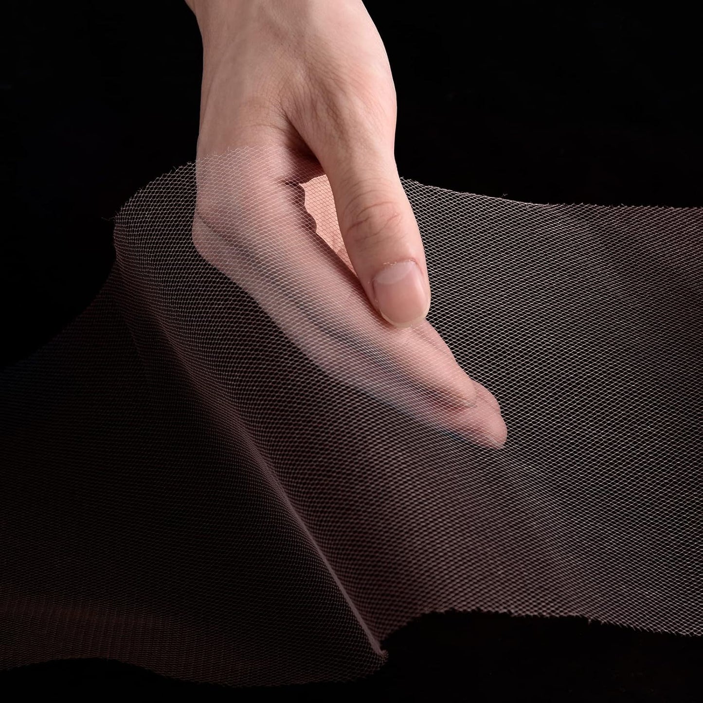 Tulle Fabric Roll, 6” by 200 Yards (600FT) Tulle Organza Fabric Spool for DIY Tutu Skirt Baby Shower Decor Wedding Backdrop Crafts Birthday Party Supplies(New-Champagne)