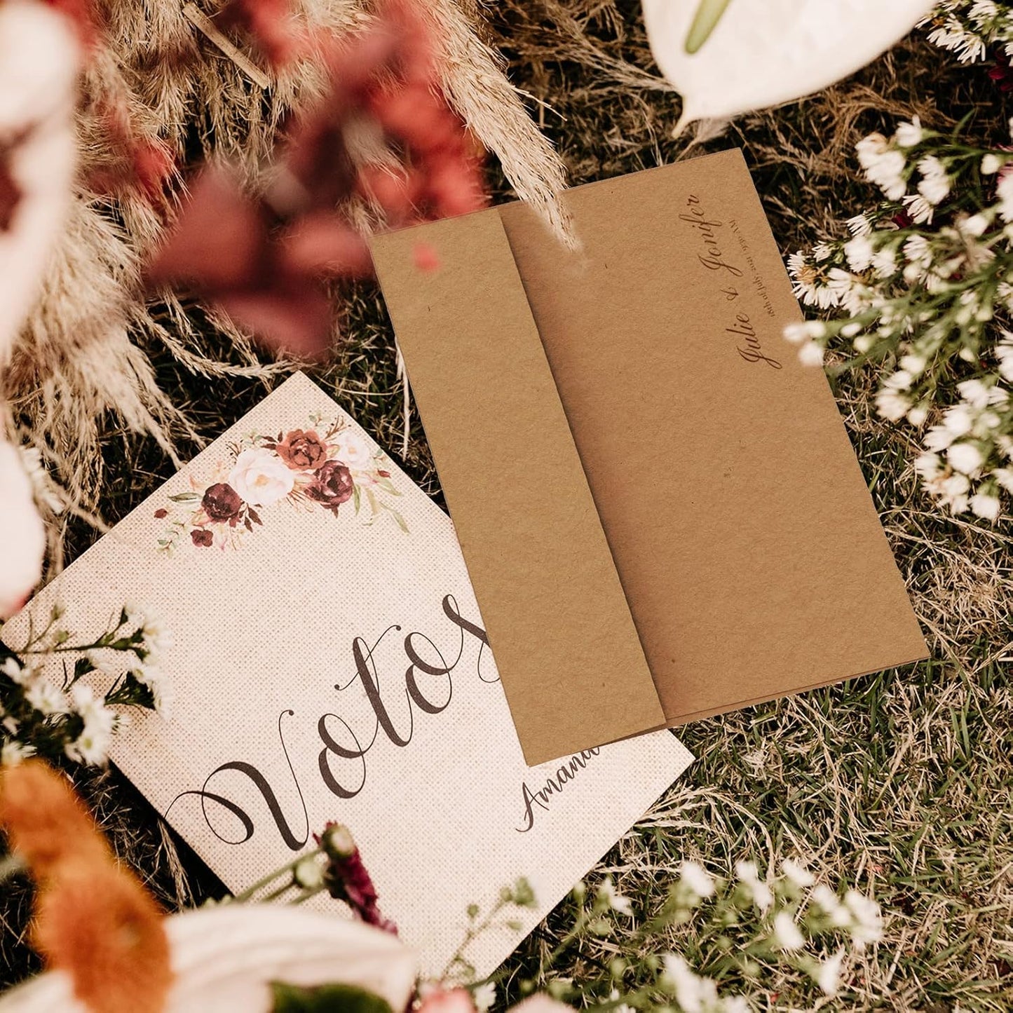 A7 Brown Kraft Envelopes Self Seal 100 Pack 120 GSM,Goefun Printable 5x7 Envelopes for Invitation, Mailing, Weddings, Business, Birthday, Photos, Documents and DIY Cards