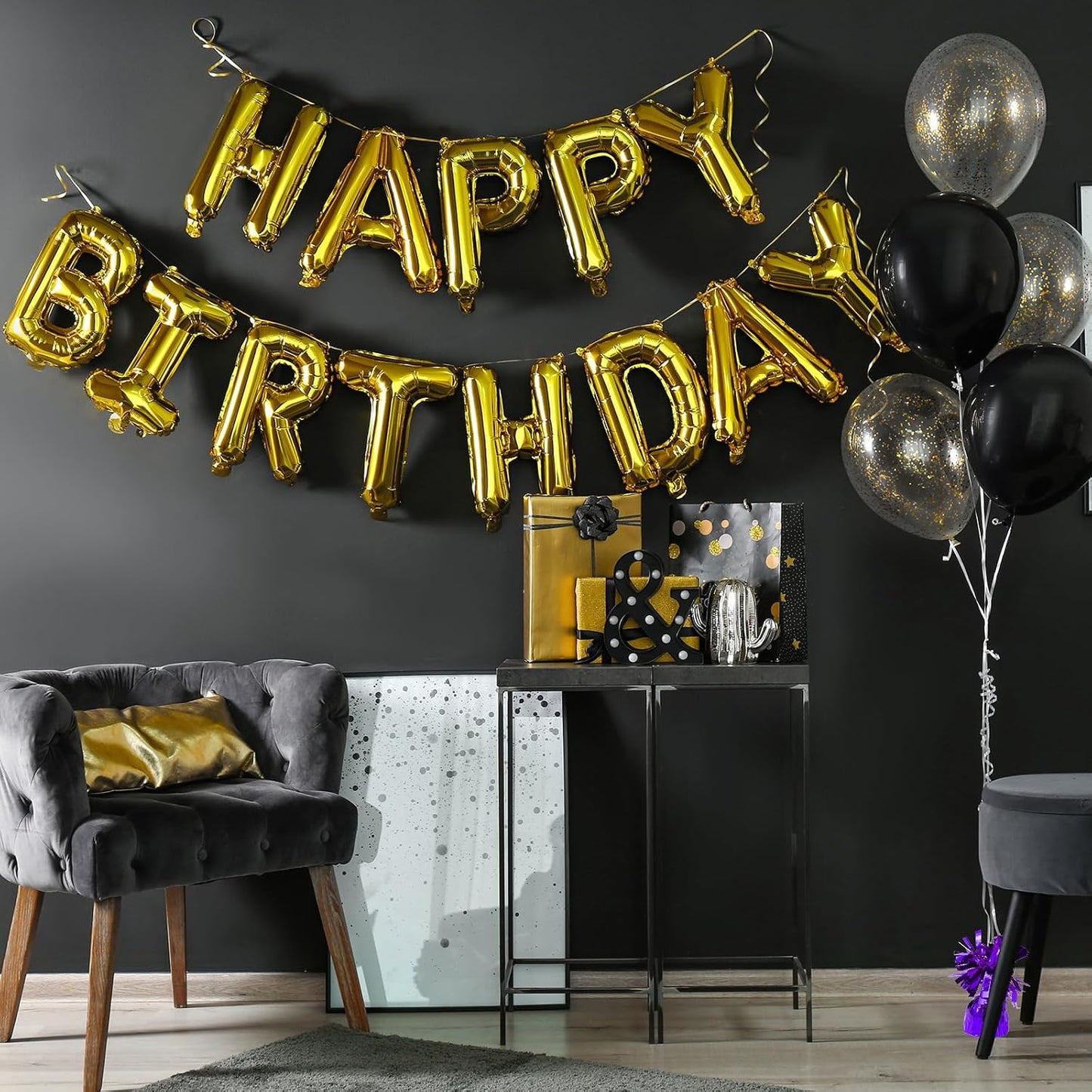 6 Pack Purple Balloon Weights Metallic Holder Anchors Balloon Holder Weights for for Birthday 2025 Graduation Party Christmas Wedding Celebration Decoration (Purple)