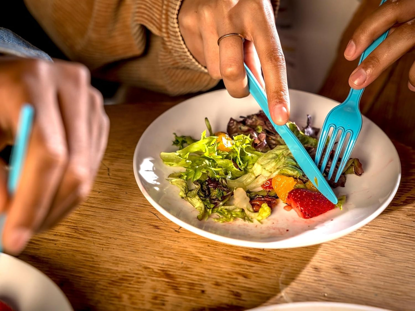 phade 100% Compostable Forks – BPI Certified Sustainable PHA Flatware, 550 Unwrapped Bulk Count, 6.5 Inch Eco-Friendly Disposable Utensils for Home, Catering, Events – Made in USA