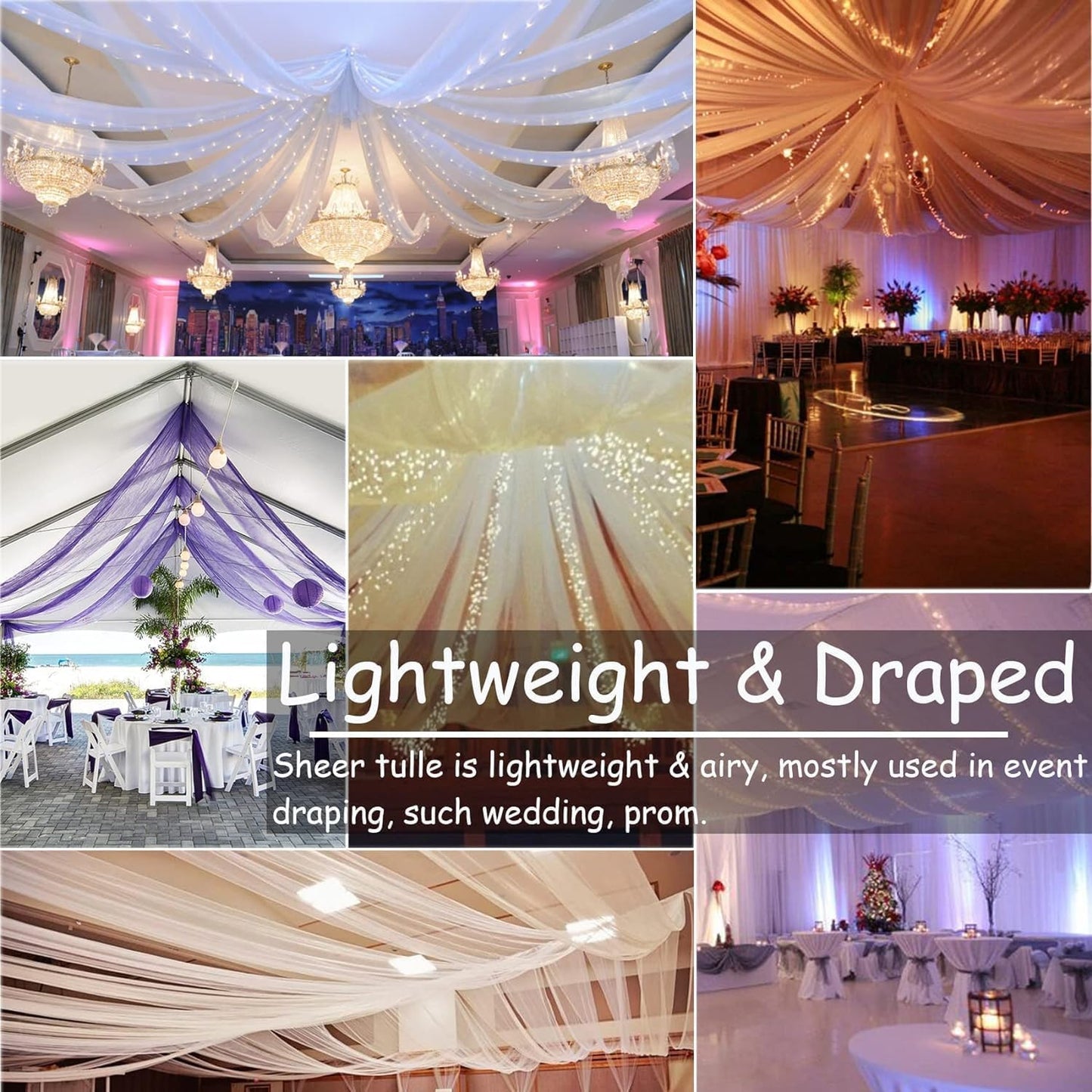 Green Tulle Fabric Roll Spool Bolt (54 Inch by 40 Yards) Large Tulle Wedding Party Decoration, Tutu Skirt, Table Runner, Gift Wrapping, Bridal Shower, Soft & Drape (Emerald Green)