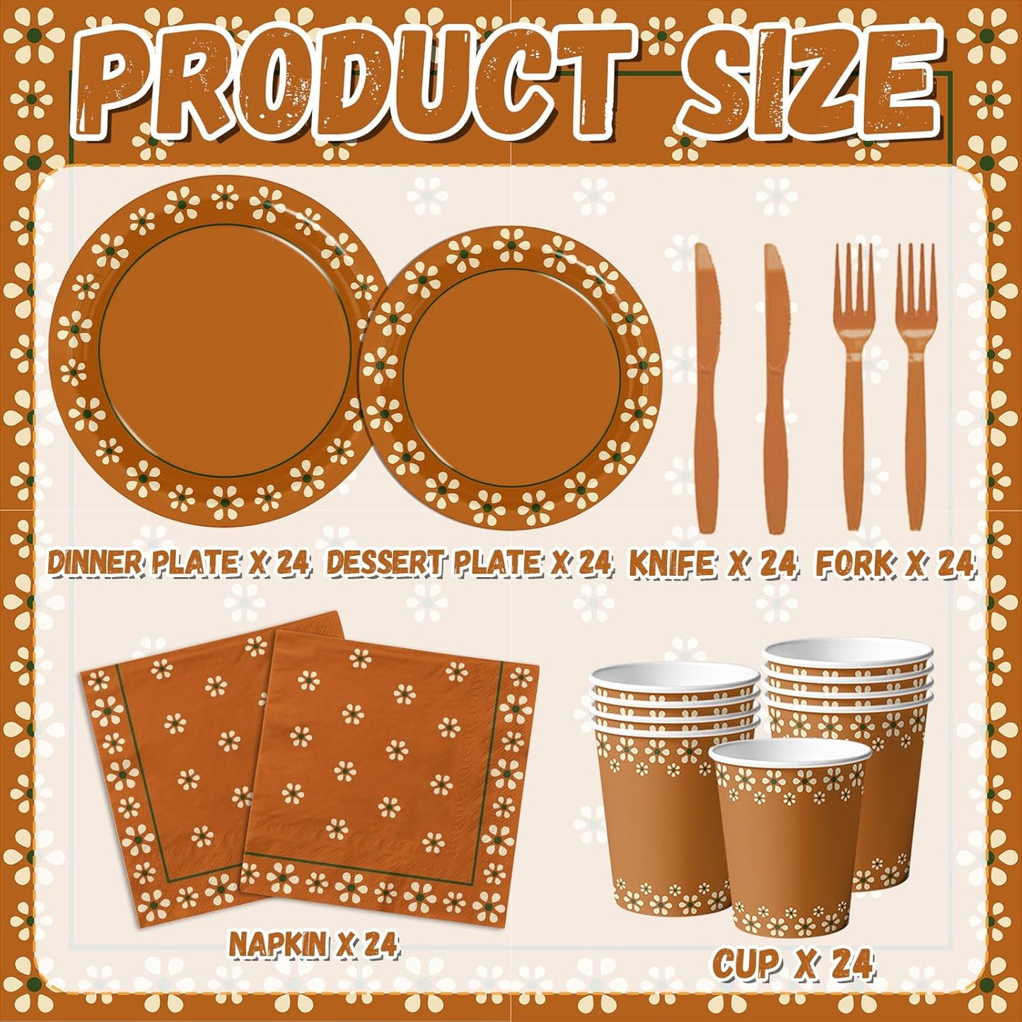 Platos De Barro Mexicanos Paper Plates,Mexica Party Decoration Mexican Cups Napkins for Mexican Theme Party Decorations,Servrs 24